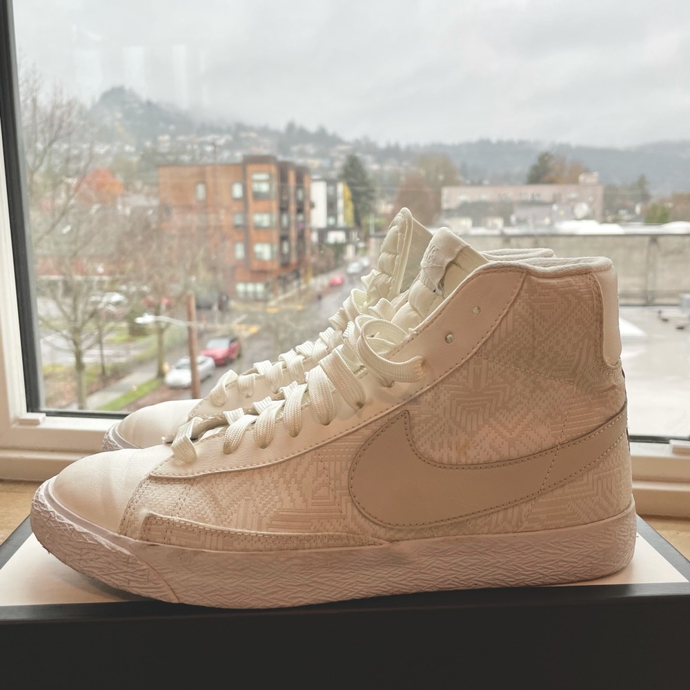 Nike Women's Sneakers in Cream